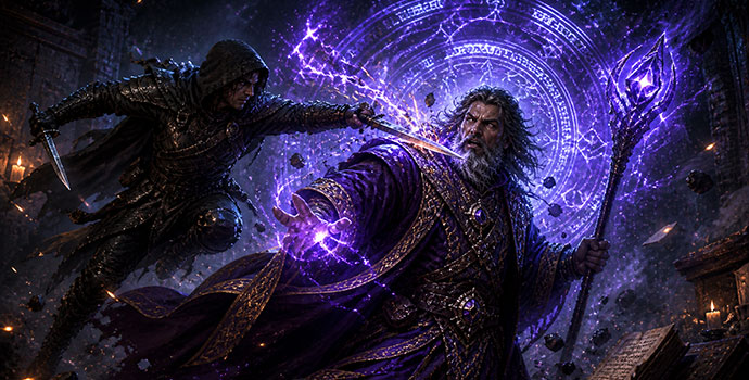 Interrupt Spellcast (streamed game)